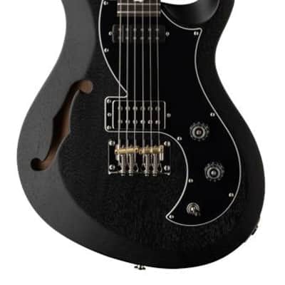 PRS S2 Vela Semi Hollow Satin Electric Guitar - Charcoal image 2