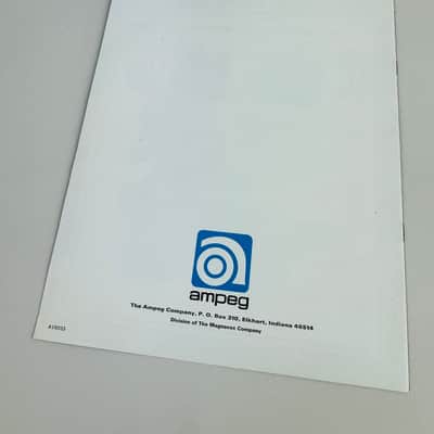 Ampeg Guitar & Amplifier Accessories Pack 1973 image 3