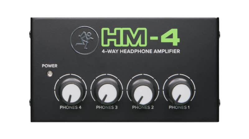 Mackie HM-4 4-Way Headphone Amplifier image 1