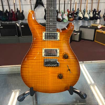 PRS Custom 24 10 top 6 String Electric Guitar Made in 2009 in Mateo Mist w/Hardcase image 4