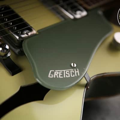 1960s Gretsch USA G6118 Anniversary Two Tone Green & Original Hard Case image 17
