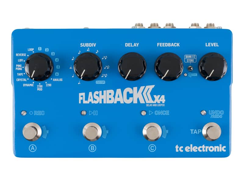TC Electronic Flashback 2X4 Delay Pedal [USED] image 1