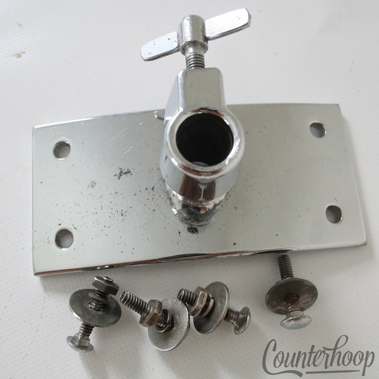 Slingerland Bass Drum Mount Modern Solo/Cocktail Early 60s Tom Post Arm Receiver — main photograph