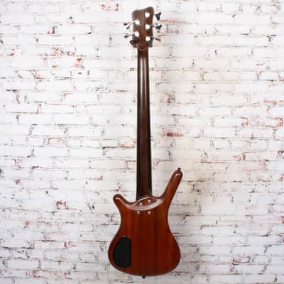 Warwick - Standard Corvette 5 String Electric Bass Guitar - Natural - USED image 8