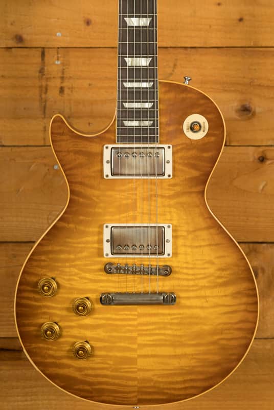 Gibson Custom 1959 Les Paul Standard | Golden Poppy Burst - VOS *Left Handed* image 1