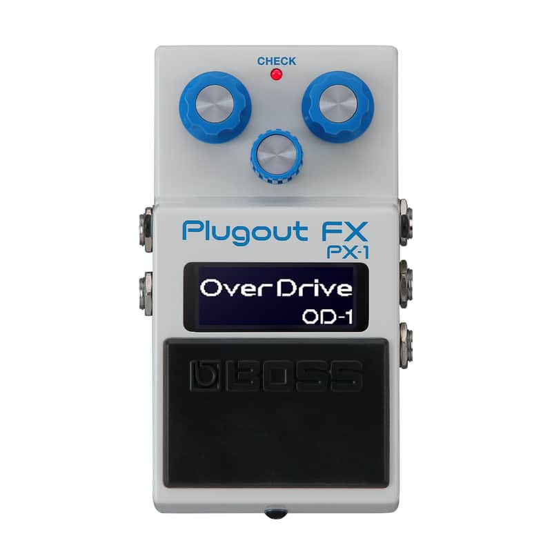 BOSS PX-1 Plugout FX | Innovative Convertible Hardware Platform | Up To 16 Iconic BOSS Effects in One Compact Pedal | Authentic Tone & Response | Pedalboard Space-Saver image 1