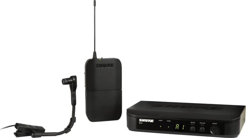 Shure BLX14/B98 Instrument Wireless Microphone System, H9 Band image 1