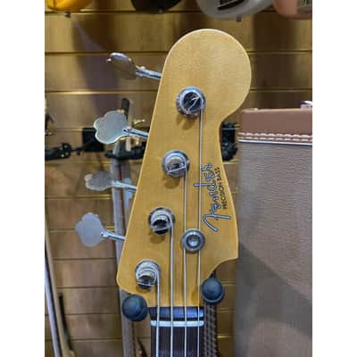Fender Custom Shop Precision Bass 1960 Relic 3TSB Black Pickguard image 9