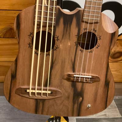 Ortega Double Neck Ukulele Tenor / Bass w/Case image 3