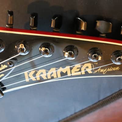 Kramer Stagemaster Custom HSS Flip Flop Red/Pink image 8