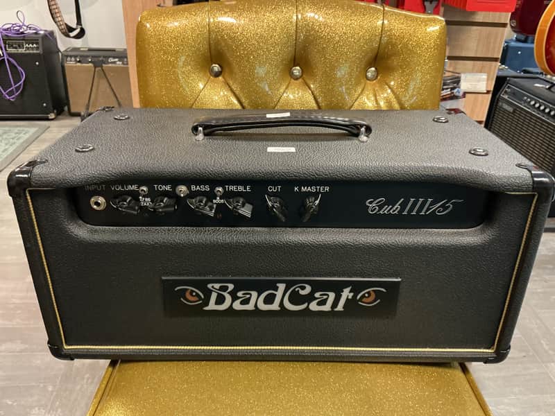 Bad Cat Cub III 15R Hand Wired Legacy Series 15-Watt Guitar Amp Head 2010s - Black used image 1