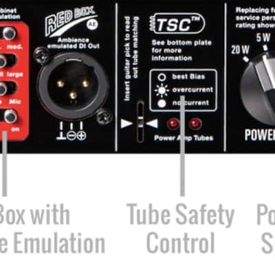 Hughes & Kettner TubeMeister 20 Deluxe all tube Amp Head - Authorized Dealer - Free Shipping in USA image 4