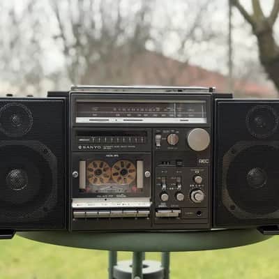 Sanyo MR-X910 Rare Vintage BoomboxJapan  Cassette Deck  Warranty Serviced image 10