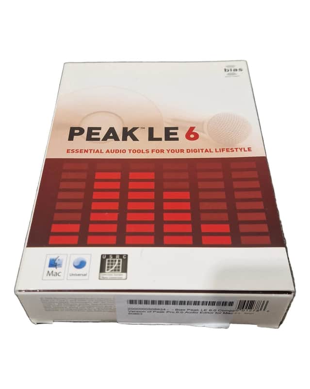 Bias Peak LE6 software - Excellent w/ Original Box image 1