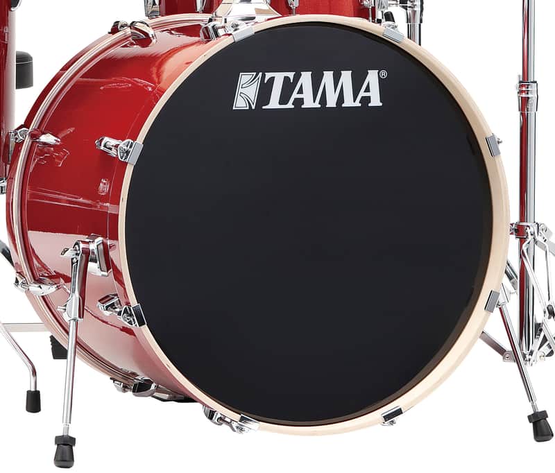 Tama IPB22EW-BRM Imperialstar Bass Drum 22 - Burnt Red Mist image 1