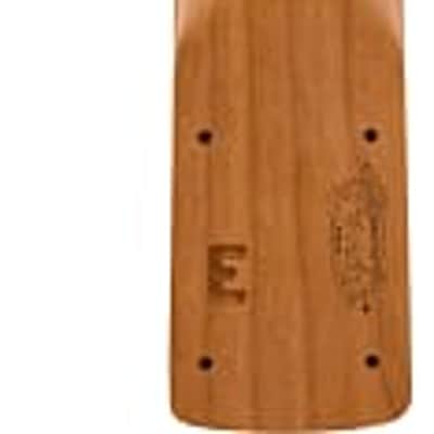 Fender Roasted Jazzmaster Neck, Block Inlays, 22 Medium Jumbo Frets, 9.5 inch Radius, Maple Modern C Shape image 3