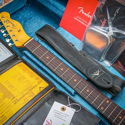 FENDER USA Custom Shop '59 Reissue Telecaster Custom Relic " Morocco red + Rosewood" (2024) image 3
