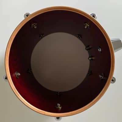 Vintage Yamaha 8x8” Recording Custom Birch Drum Tom in Cherry Wood YESS Mount, Japan image 6