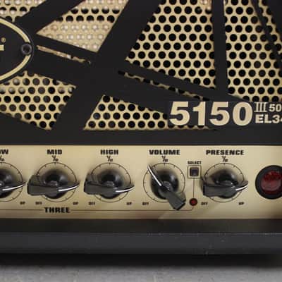 EVH 5150 III EL34 3-Channel 50-Watt Guitar Amp Head 2022 - Black image 7