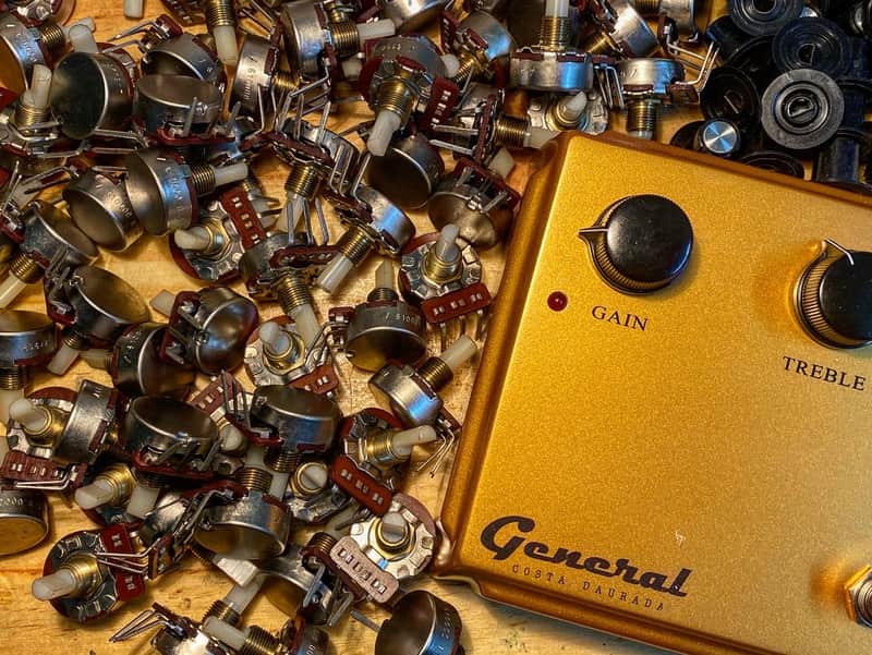 CTS Vintage 1978/79  Potentiometer Made in USA  gain and tone pot FX true vintage image 1