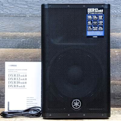 Yamaha DXR12mkII 12" 1100W Class-D 2-Way Bi-Amp Bass Reflex Type Powered Speaker image 9