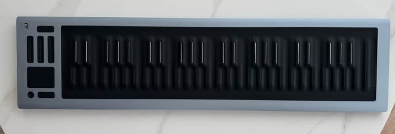 ROLI Seaboard 2 49-Key MIDI Controller 2024 - Present - Platinum Blue image 1