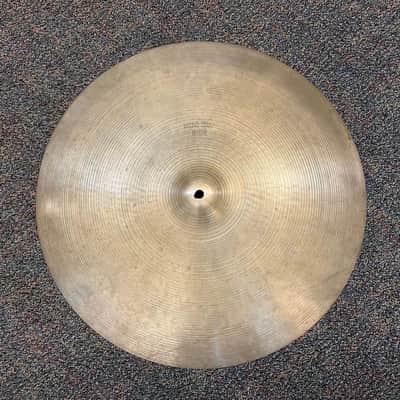 Zildjian A 1970s 20" Mini Cup Ride Cymbal 2994g image 1