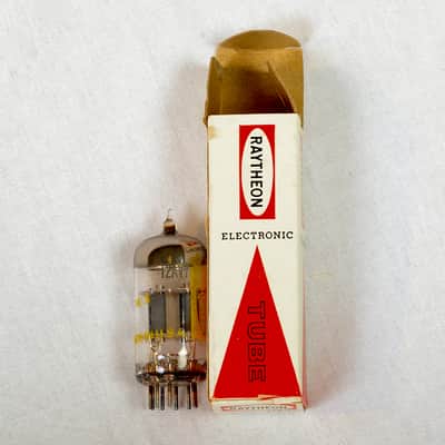 Raytheon 12AV7 NOS Test strong image 1