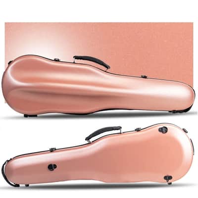 Picture 1 of 11 Click to enlarge Violin Case 4/4 Carbon Fiber Strong Light Violin Case with Straps Box Advance image 1