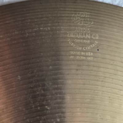 A Zildjian 15" Hi Hat Top image 3