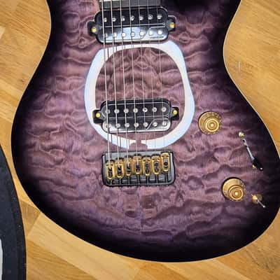 ESP LTD JR-7 Javier Reyes Signature Series 2022 - Present - Faded Blue Sunburst image 2