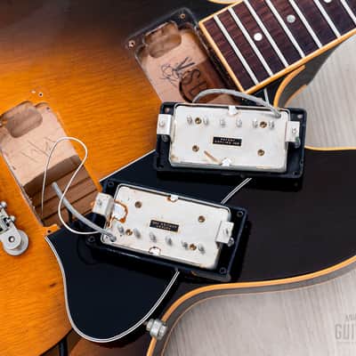 1991 Gibson ES-335 Dot Figured Vintage Sunburst w/ 57 Classic PAFs, Case & Hangtags, Yamano image 16