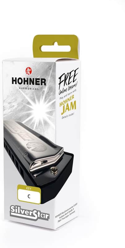 Harmonica HOHNER Silver Star C en Tonalité DO image 1