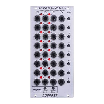 Doepfer A-150-8 Octal VC Switch Manually / Voltage Controlled Switches