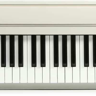 Kawai ES120 88-key Digital Piano with Speakers - Light Gray image 1