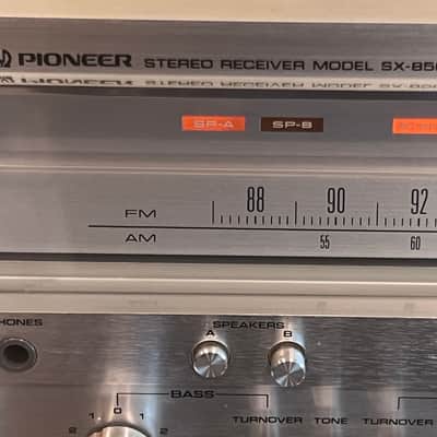 Pioneer SX-850 65-Watt Stereo Solid-State Receiver Serviced, Tested, Sweet image 7