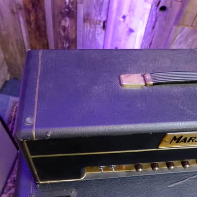 Marshall 1965 JTM45 Head & 1966-1968 1960B Cabinet with 20W Celestions & Bluesbreaker Cloth Early-Mid 1960's image 17