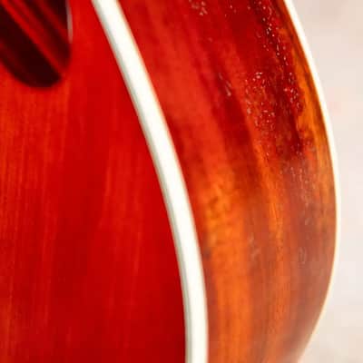 Eastman E10OOSS/V Slope Shoulder Acoustic Guitar - Antique Varnish with Hardshell Case image 17