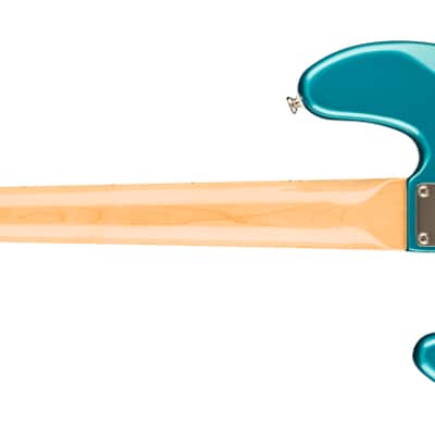 Squier Classic Vibe Active '70s Jazz Bass - Maple Fingerboard - Parchment Pickguard - Ocean Turquoise image 3
