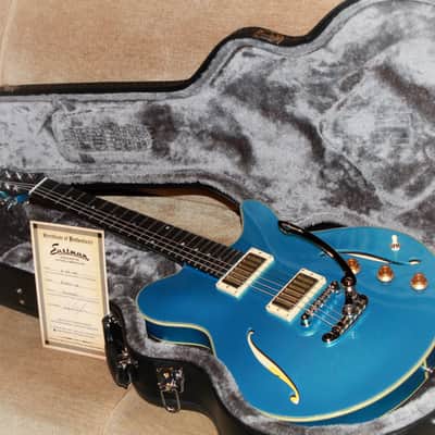 Eastman Romeo LA Celestine Blue Electric Guitar image 24