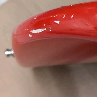 Fender USA Deluxe Stratocaster Guitar Body - refinished RED image 4