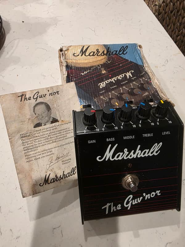 Marshall Original Marshall The Guv’nor – Made in England – Vintage UK Model w/ Original Box & Jim Marshall Manual 1989-1990 image 1