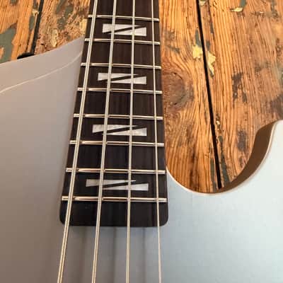 ESP LTD JC-4 John Campbell Streamer Bass – Dark Grey Metallic Satin image 6