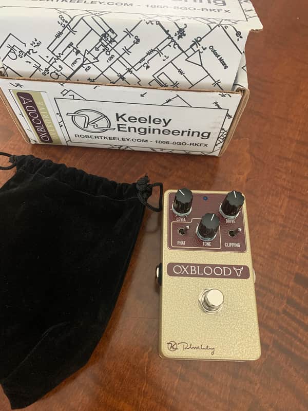 Keeley Oxblood Overdrive 2015 - Present - Gold image 1