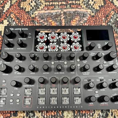 Gamechanger Audio Motor Synth Electro-Mechanical Desktop Synthesizer 2020 - 2022 - Black image 1