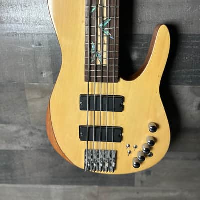 Butterfly Five String Bass Neck Tru 2020 - Natural image 1
