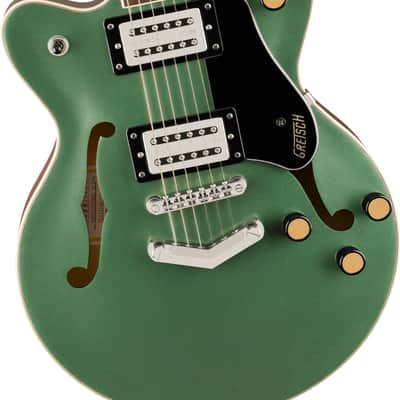 Gretsch G2655 Streamliner Center Block Jr. Double-Cut with V-Stoptail Steel Olive image 5