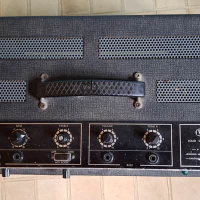 Vox Super Foundation Bass Amp 100 Watt 1967/68 Serial Number  SB 1315 and Speaker Cab image 3