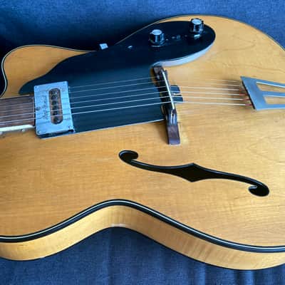 Hopf Hollow body Jazz + Hardcase 1959 imagen 17