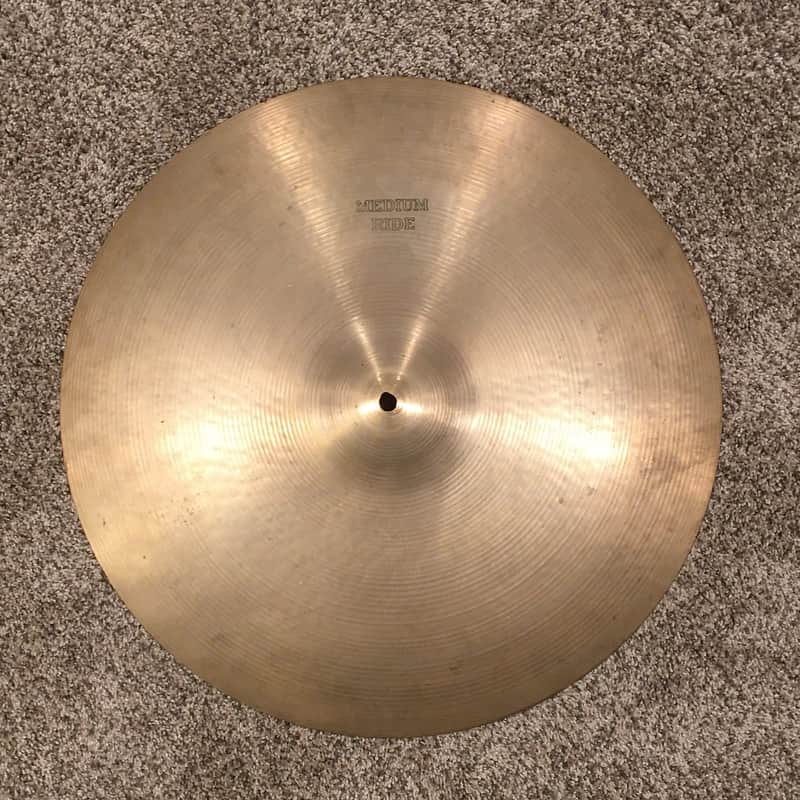 Sabian 20" AA Medium Ride Cymbal 1982 - 1984 image 1